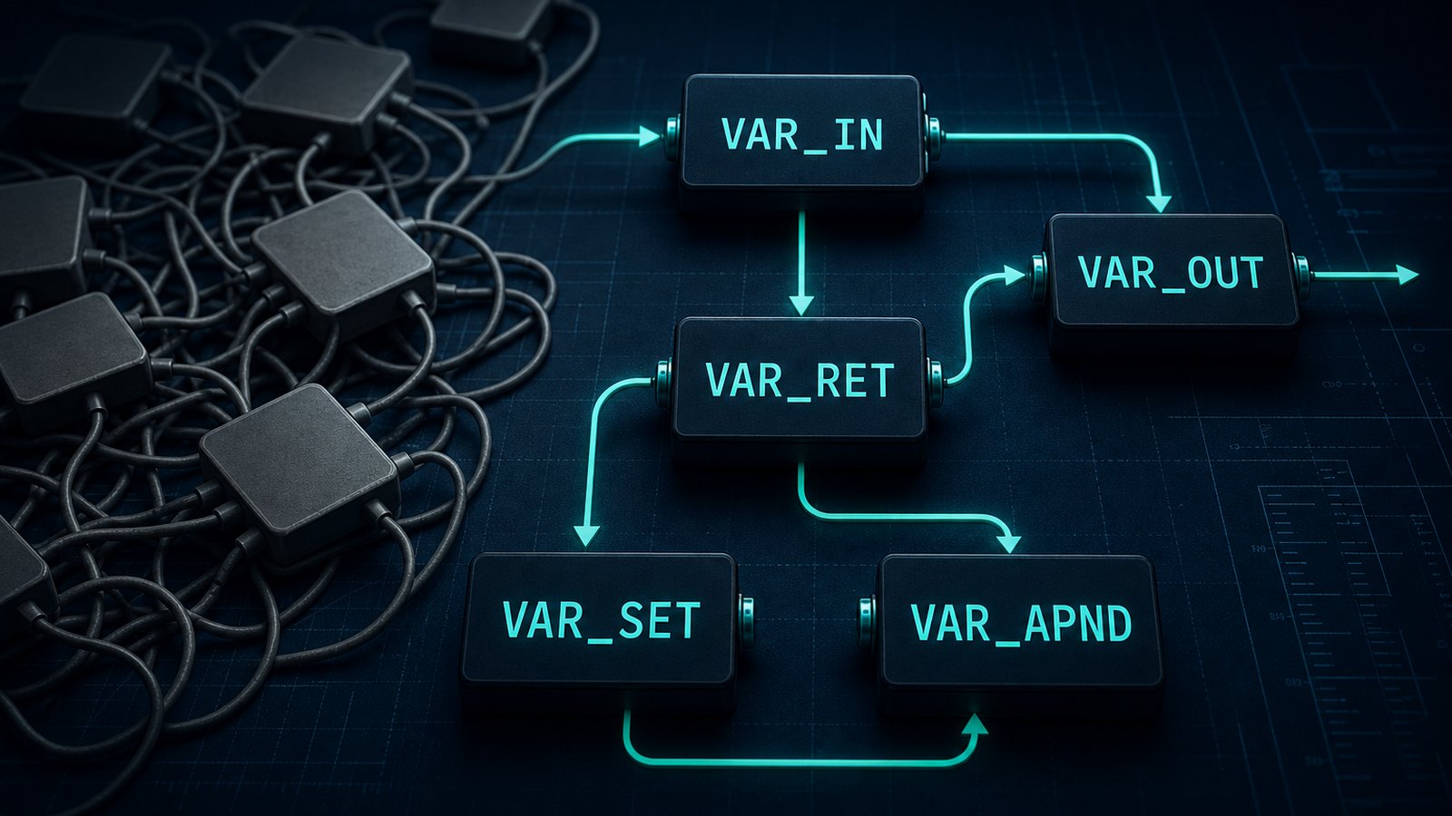 TRIRIGA Workflow Variable Tasks and Their Naming Convention